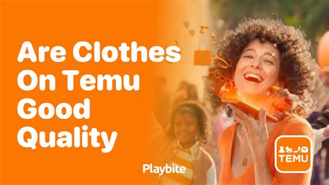 are clothes on temu good quality